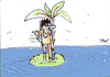 Cartoon: Island (small) by Monica Zanet tagged island,zanet