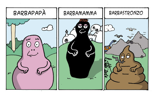 i barbapapa By ignant | Famous People Cartoon | TOONPOOL