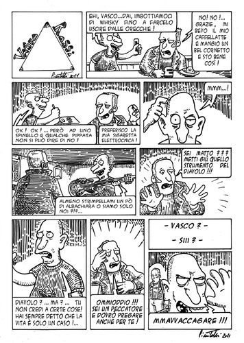 Cartoon: Vasco Rossi (medium) by ignant tagged vasco,rossi,comic,cartoon