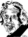 Cartoon: albert einstein (small) by ignant tagged einstein,cartoon