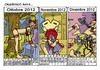 Cartoon: calendario Maya (small) by ignant tagged maya,calendar,cartoon