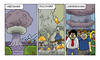 Cartoon: Lampedushima (small) by ignant tagged profughi,libia,war,cartoon,comic,strip