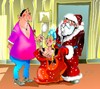 Cartoon: Bestellung (small) by medwed1 tagged weinachten,new,jahr
