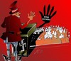 Cartoon: Hand aus Moskau (small) by medwed1 tagged usa,betrug,luege,hand,moskau