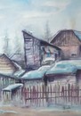 Cartoon: House (small) by boa tagged painting,color,oil,boa,romania,painter,landscape