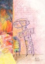 Cartoon: Play (small) by boa tagged painting,cartoon,boa,comic,humor,romania,funny