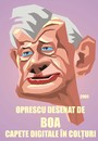 Cartoon: Sorin Oprescu (small) by boa tagged cartoon boa caricature artboa funny humor comic romania