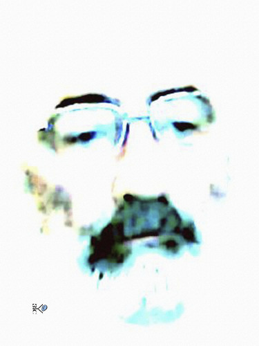 Cartoon: Self-portrait 2009 (medium) by Zoran Spasojevic tagged selfportrait,kragujevac,emailart,paske,graphics,spasojevic,zoran,portrait,digital