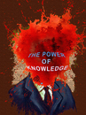 Cartoon: The power of knowledge (small) by Zoran Spasojevic tagged zoran,spasojevic,paske,emailart,kragujevac,digital,collage,serbia,power,knowledge