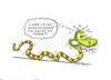 Cartoon: Poisonessss! (small) by fieldtoonz tagged poisoness,snake