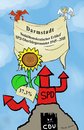 Cartoon: Erbhof (small) by TomSe tagged kommunalwahl,hessen,darmstadt
