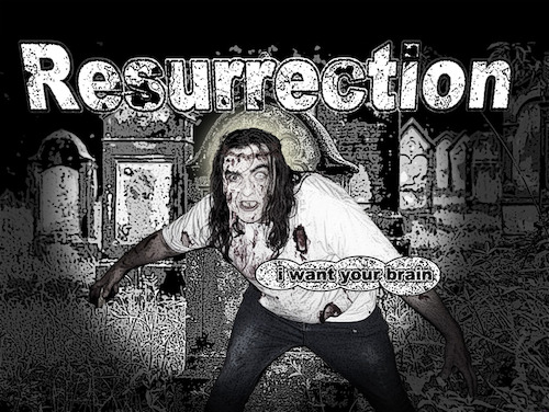 Cartoon: Resurrection (medium) by Leviathan64 tagged jesus,zombie,rersurection