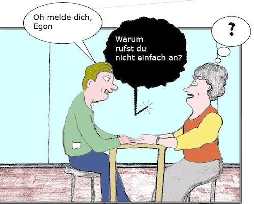 Cartoon: Seance (medium) by Leviathan64 tagged seance,geist