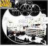Cartoon: wrong place wrong time (small) by Leviathan64 tagged amok,zufall,pech