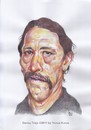 Cartoon: Danny Trejo (small) by Joen Yunus tagged carricature,colored,pencil,danny,trejo,hollywood,actor,film