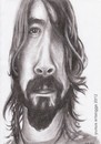 Cartoon: Dave Grohl (small) by Joen Yunus tagged pencil drawing rockstar