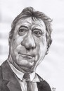 Cartoon: De Niro (small) by Joen Yunus tagged caricature pencil bw celebrities movie hollywood actor de niro