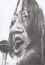 Cartoon: John Lennon (small) by Joen Yunus tagged caricature charcoal rockstar