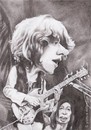 Cartoon: Mick Taylor (small) by Joen Yunus tagged pencil,rock,star,drawing,caricature