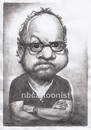 Cartoon: Paul Giamatti (small) by Joen Yunus tagged caricature,pencil,celebrities,movie,hollywood,giamatti