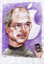 Cartoon: Steve Jobs (small) by Joen Yunus tagged carricature colored pencil