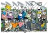 Cartoon: Film Crew Wars (small) by drawgood tagged film,people,war,battle,movies,editorial