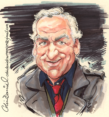 Cartoon: John Thaw caricature by Colin Da (medium) by Colin A Daniel tagged john,thaw,caricature,by,colin,daniel