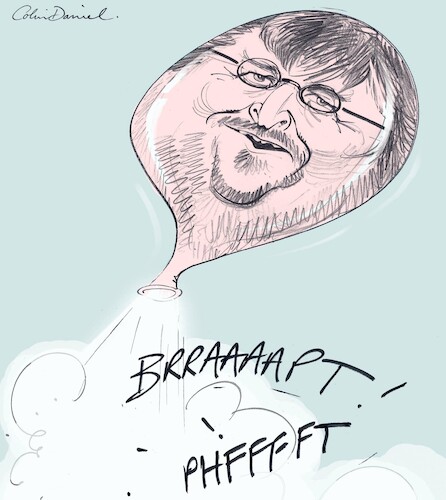 Cartoon: Michael Moore caricature (medium) by Colin A Daniel tagged michael,moore,caricature,colin,daniel