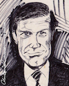 Cartoon: Cliff Robertson caricature (small) by Colin A Daniel tagged cliff,robertson,caricature