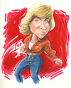 Cartoon: Cynthia Rothrock caricature (small) by Colin A Daniel tagged cynthia,rothrock,caricature,colin,daniel