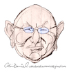 Cartoon: Daniel Benzali caricature (small) by Colin A Daniel tagged daniel,benzali,caricature,by,colin