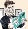 Cartoon: George Michael caricature (small) by Colin A Daniel tagged george,michael,caricature,colin,daniel