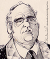Cartoon: James Coco caricature (small) by Colin A Daniel tagged james,coco,caricature