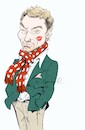 Cartoon: Jude Law caricature (small) by Colin A Daniel tagged jude,law,caricature,colin,daniel