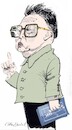 Cartoon: Kim Jong Il caricature (small) by Colin A Daniel tagged kim,jong,il,caricature,colin,daniel