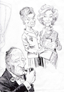 Cartoon: Lois Maxwell Judi Dench (small) by Colin A Daniel tagged lois,maxwell,judi,dench,bernard,lee,james,bond,caricatures,colin,daniel
