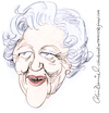 Cartoon: Lucille Benson caricature (small) by Colin A Daniel tagged lucille,benson,caricature,by,colin,daniel