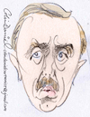 Cartoon: Norman Bird caricature (small) by Colin A Daniel tagged norman,bird,caricature,by,colin,daniel