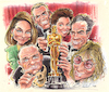 Cartoon: Oscars 1992 (small) by Colin A Daniel tagged nick,nolte,caricature,colin,daniel