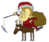 Cartoon: wichtel (small) by stefan hoch tagged wichtel weihnachten