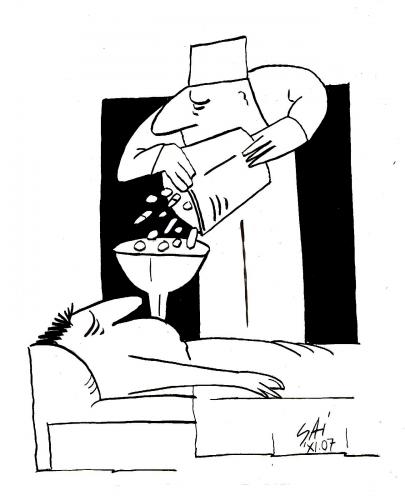 Cartoon: doctor (medium) by SAI tagged medical,doctor
