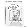 Cartoon: KI Bewusstsein (small) by HilaryAllison tagged alexa,ki,ai,künstliche,intelligenz,artificial,intelligence,bewusstein,selbstbewusstein,selbsterkenntnis