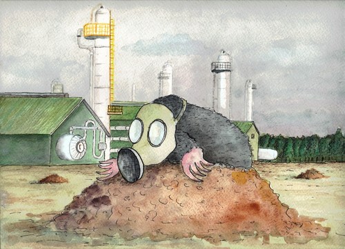 Cartoon: Gas (medium) by Slawek11 tagged ecology,nature,environment
