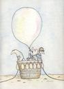 Cartoon: baloon (small) by Slawek11 tagged aviation