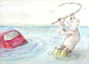 Cartoon: no title (small) by Slawek11 tagged fish,fishing