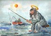 Cartoon: no title (small) by Slawek11 tagged fish,fishing