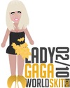 Cartoon: Lady Gaga (small) by worldskit tagged lady,gaga