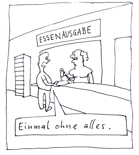 Cartoon: EHEC Panik (medium) by kgbr tagged vorsicht,verzicht,verdacht,gemüse,ehec