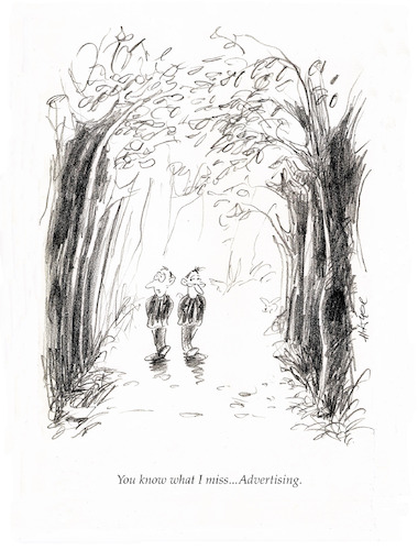 Cartoon: Advertising (medium) by helmutk tagged business