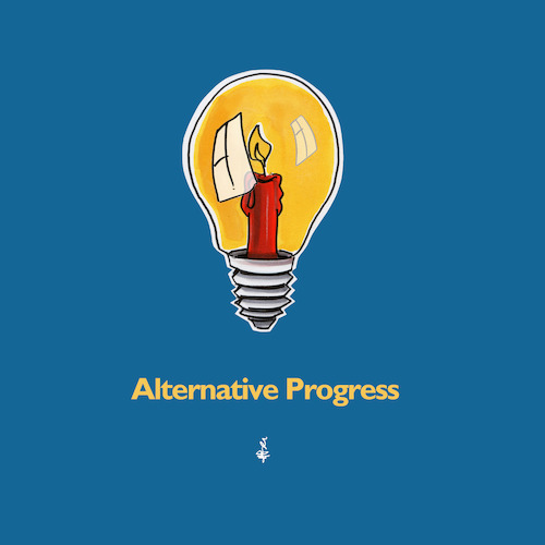 Cartoon: Alternative progress (medium) by helmutk tagged culture